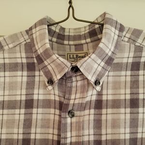 LL Bean flannel shirt
